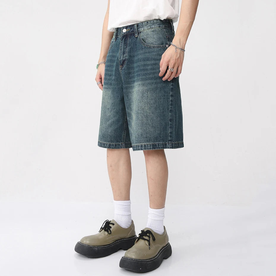 BAGGY DENIM SHORTS